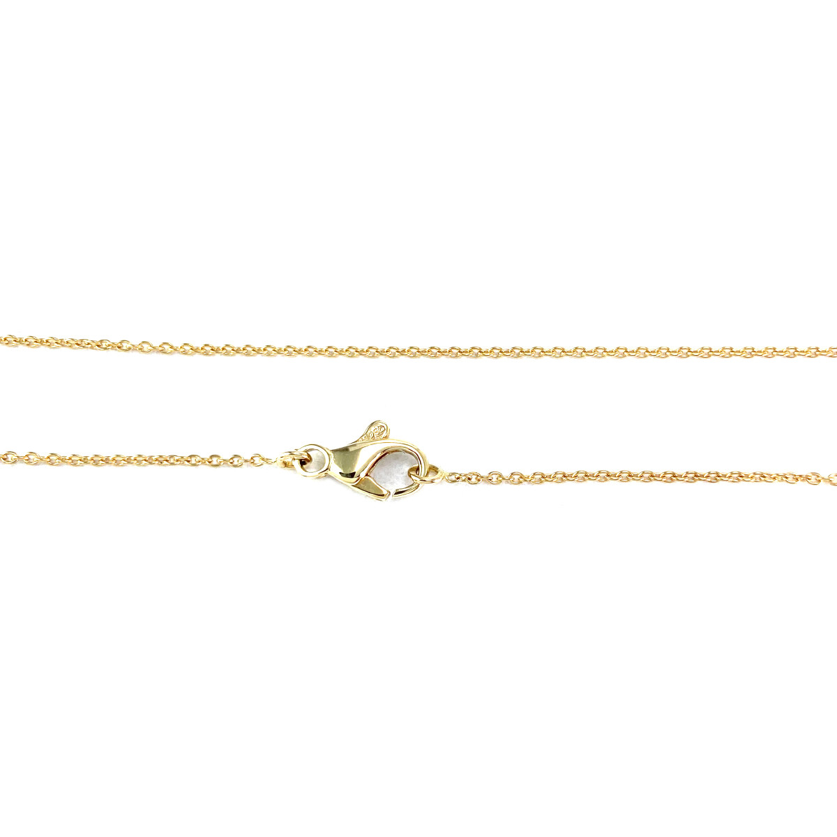 Collier d'occasion or 750 jaune diamant 42 cm - vue 3