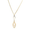 Collier d'occasion or 750 jaune maille forçat 43 cm - vue V1