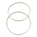 Duo jonc d'occasion or 750 jaune 75 mm - vue 2