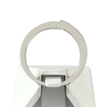 Tweedehands ring GAREL goud 750 witte diamanten