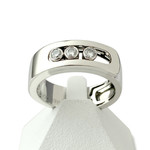 Bague messika d'occasion or 750 blanc diamants - vue 1