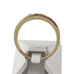 Bague d'occasion or 750 jaune diamants rubis - vue 3