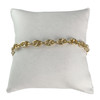 Bracelet d'occasion or 750 jaune maille grain de café 19,5 cm - vue V1