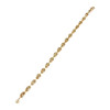 Bracelet d'occasion or 750 jaune maille grain de café 19,5 cm - vue V12