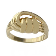 Bague d'occasion or 750 jaune