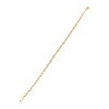 Bracelet d'occasion or 750 jaune maille marine 19,5 cm - vue V2