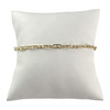 Bracelet d'occasion or 750 jaune maille marine 18,5 cm - vue V1
