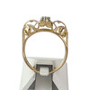Bague d'occasion or 750 2 tons diamants - vue V3