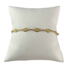 Bracelet d'occasion or 750 jaune maille filigrane 18 cm - vue V1