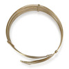 Bracelet rigide d'occasion or 750 jaune 19 cm - vue V3