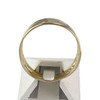 Bague d'occaison or 750 jaune - vue V3