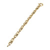 Bracelet d'occasion or 750 jaune maille fantaisie 20,5 cm - vue V2