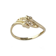 Bague d'occasion or 750 jaune