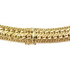 Collier d'occasion or 750 jaune maille fantaisie 45 cm - vue V3