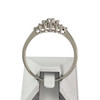 Bague d'occasion or 750 blanc diamants - vue V3
