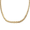 Collier en chute d'occasion or 750 jaune maille palmier 45 cm - vue V1