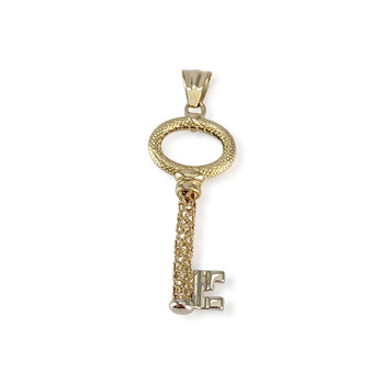 Pendentif d'occasion or 750 jaune clé