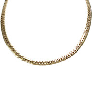 Collier d'occasion or 750 jaune maille anglaise 44,5 cm