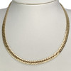 Collier d'occasion or 750 jaune maille anglaise 44,5 cm - vue V2