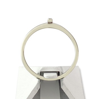 Bague d'occasion or 375 blanc diamants