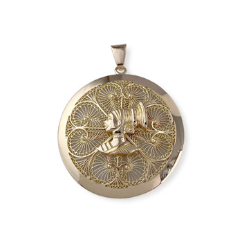 Tweedehands hanger in 585 geel goud