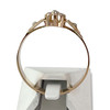 Bague d'occasion or 750 rose demi perles - vue V3