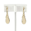 Boucles d'oreilles pendants d'occasion or 750 jaune - vue V3