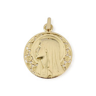 Médaille vierge d'occasion or 750 jaune