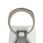 Bague Dhamani d'occasion or 750 blanc diamants - vue 3