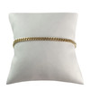 Bracelet d'occasion or 750 jaune maille gourmette 20,5 cm - vue V1