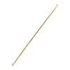 Bracelet d'occasion or 750 jaune maille gourmette 20,5 cm - vue V2