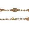 Collier d'occasion or 750 jaune maille filigrane 49 cm - vue V3