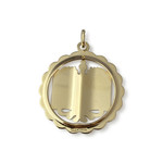 Médaille d'occasion or 750 jaune - vue 2