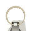 Bague d'occasion or 375 jaune diamants - vue V3