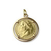 Pendentif d'occasion or 750 jaune porte pièce 'napoléon 20 francs 1810' - vue V1