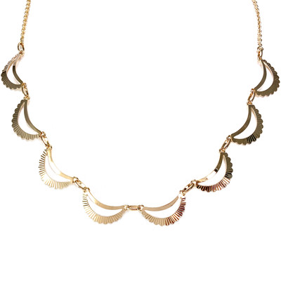 Collier d'occasion or 750 jaune maille fantaisie 45 cm - vue 1