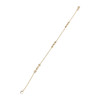 Bracelet d'occasion or 750 jaune maille fantaise 20,5 cm - vue V2