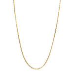 Chaîne d'occasion or 750 jaune maille forçat 66,5 cm - vue 1