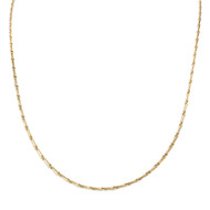 Chaîne d'occasion or 750 jaune maille fantaisie 46 cm