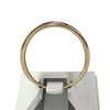 Bague d'occasion or 750 2 tons diamants - vue V3