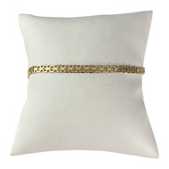 Bracelet d'occasion or 750 jaune maille fantaisie 19,5 cm
