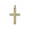 Pendentif croix d'occasion or 375 jaune - vue V2