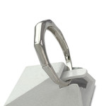 Bague d'occasion or 750 blanc - vue 2