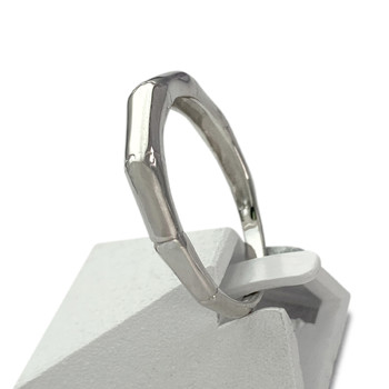 Bague d'occasion or 750 blanc