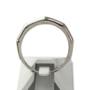 Bague d'occasion or 750 blanc