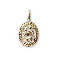 Pendentif d'occasion or 750 jaune