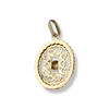 Pendentif d'occasion or 750 jaune - vue V2