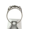 Bague d'occasion platine 950 diamants - vue V3