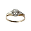 Bague d'occasion 2 ors 750 diamant - vue V1