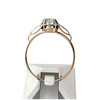 Bague d'occasion 2 ors 750 diamant - vue V3